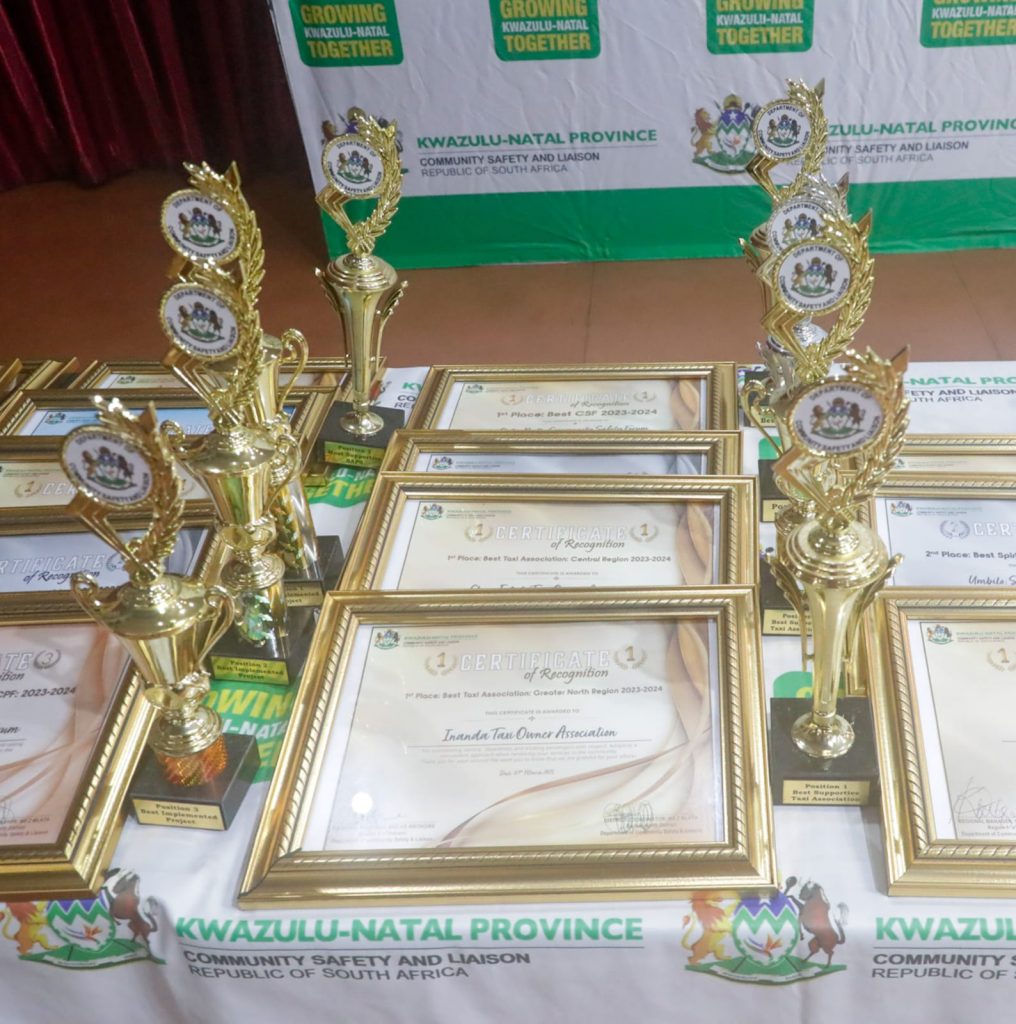 Honoring And Celebrating The Spirit Of Volunteerism: Friday,7 March 2025. Community Safety And Liaison, Durban North District Holds Community Policing Service Excellence Awards At The Mkhumbane Community Hall, Ethekwini Metro.